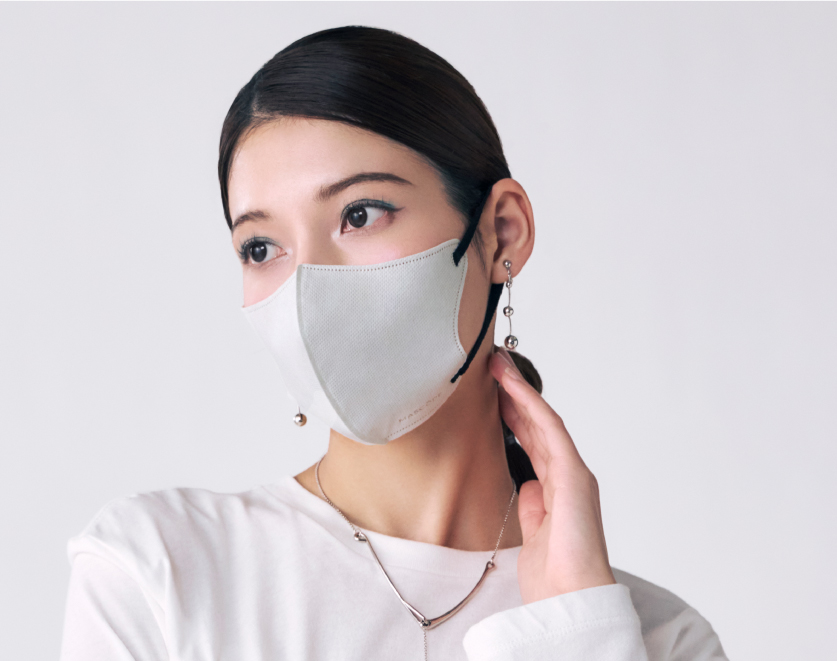 MSize グレー × ブラック紐 内側グレーカラー