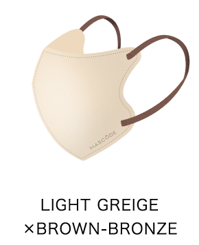 LIGHT GREIGE × BROWN-BRONZE