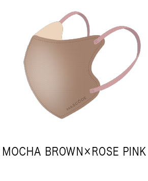 MOCHA BROWN × ROSE PINK